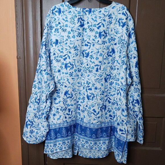 Joie 100% Linen Button Down Women's Top Size 2X - Picture 1 of 13